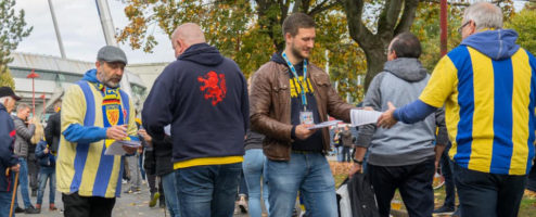 Überwachung im Eintracht Stadion Die Polizei entzieht sich dem Dialog mit den Fans