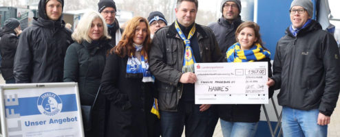 Spendenübergabe Hannes
