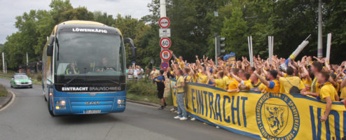 1. Runde DFB-Pokal Eintracht Braunschweig – Würzburger Kickers